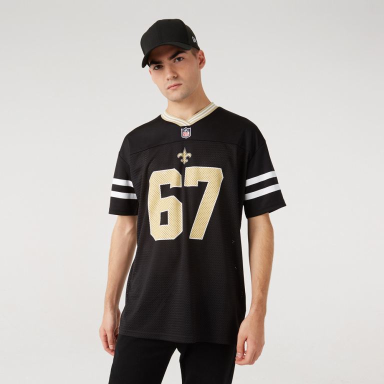 Ropa New Era Nfl Negros - New Orleans Saints Oversized Jersey 58601RKTQ